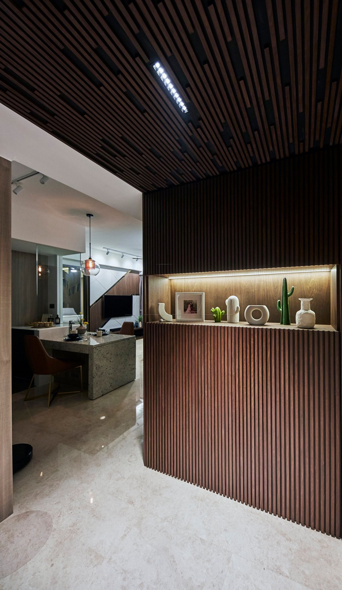 Contemporary Abode - 2 Room Condo design 2