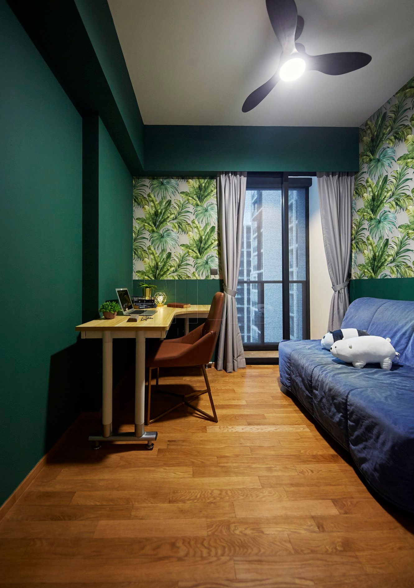 Contemporary Abode - 2 Room Condo design 6